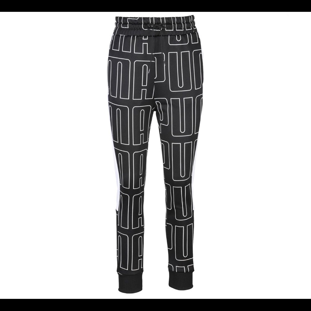 PUMA Logo Printed Track Pants S NWT